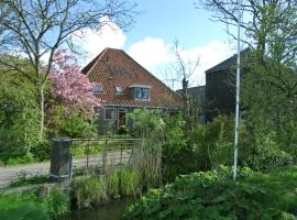 Appartement Voorhuis en chalet Klein Waterland，位于阿姆斯特丹的木屋