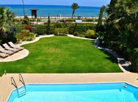 Latchi Beach Front Villa - Private Heated Pool - Amazing Uninterrupted Sea Views