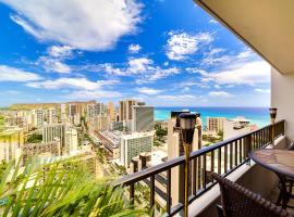 Central Waikiki Luxury Penthouse，位于檀香山的豪华型酒店