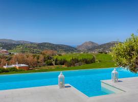 Villa Casa Del Sol Syros，位于Parakopí的家庭/亲子酒店