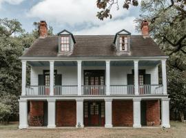 Maison Mouton Bed & Breakfast，位于拉斐特The Acadiana Center for the Arts附近的酒店