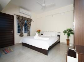 Krishna Vibe Service Apartment，位于蒂鲁奇奇拉帕利Jambukeswarar Temple附近的酒店