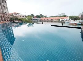 马六甲河奢华公寓，位于马六甲Sultanate Palace附近的酒店