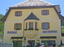 Gasthof zur Sonne，位于Unsere Liebe Frau im Walde的酒店