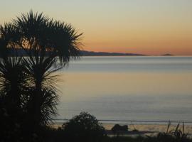 圣诞红花海岸住宿加早餐旅馆，位于Te Puru的酒店