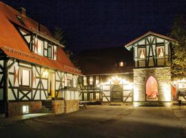 Hotel Der Grischäfer，位于Bad Emstal的酒店