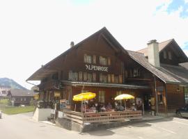 本巴赫高山玫瑰酒店，位于Schangnau的酒店