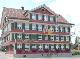 阳光旅馆，位于Bütschwil的度假短租房