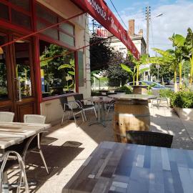 Hotel Café de la Gare，位于大圣富瓦的酒店