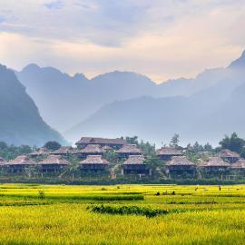 Mai Chau Ecolodge，位于枚州县的酒店