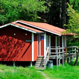 Grinda Stugby och Sea Lodge - Pensionat med kost & logi，位于格林达的酒店
