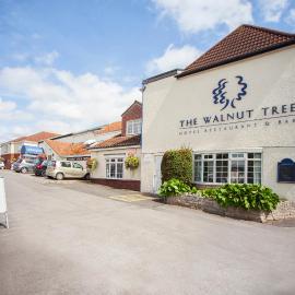 The Walnut Tree Hotel，位于布里奇沃特的酒店