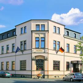 Hotel Wettin，位于Treuen的酒店