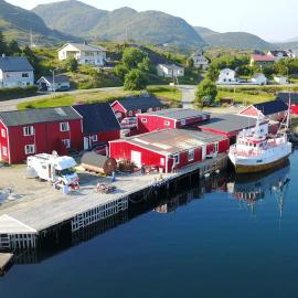 Sjøstrand Rorbuer，位于巴尔斯塔的酒店
