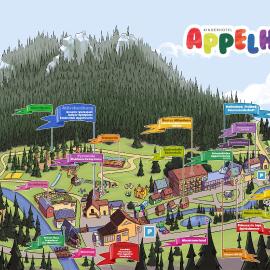 Kinderhotel Appelhof,位于米尔茨施泰格的酒店
