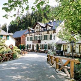 Gasthof Bischofsmühle，位于Helmbrechts的酒店