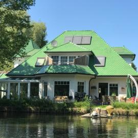 Moderne Maisonette-Wohnung am Karpfenteich; modern Apartment with view of the carp pond，位于巴姆施泰特的酒店