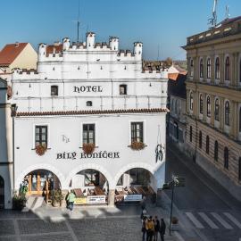 Hotel Bílý Koníček，位于特热邦的酒店