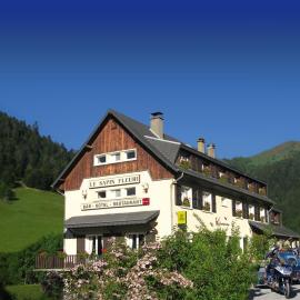 Hôtel - Restaurant - Bar - Le Sapin Fleuri，位于Bourg dʼOueil的酒店