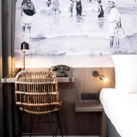 Hotel Albert Plage,位于克诺克-海斯特的酒店
