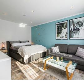 Gemütliches Apartment bei Leipzig - ideal für Urlauber & Geschäftsreisende，位于Neukieritzsch的酒店