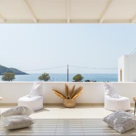 Patmos Sunshine Houses - Quiet Stay, 5-min Walk to Skala Square，位于帕特莫斯的酒店