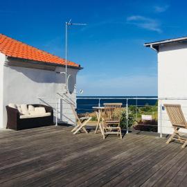 Badepensionat Sandloppen - Ferielejligheder，位于阿灵厄的酒店