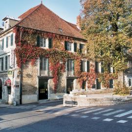 Logis Hôtel des Messageries，位于阿尔布瓦的酒店
