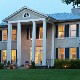 Steeles Tavern Manor Bed and Breakfast，位于Steeles Tavern的酒店