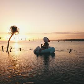 Nusa Veranda Sunset Villas & Restaurant，位于蓝梦岛的酒店