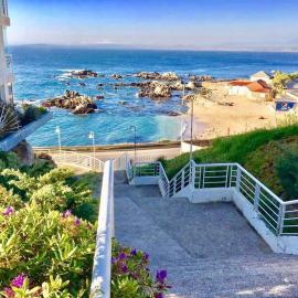 VistaMar Club de Yates, Concón, Viña del Mar，位于康康的酒店