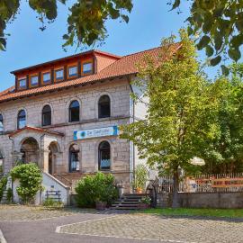 Zur Glashütte Landpension，位于Fabrikschleichach的酒店