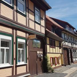 Ferienwohnung Altstadtidylle 2，位于韦尼格罗德的酒店