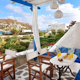 Erato Hotel Mykonos，位于奥诺斯的酒店