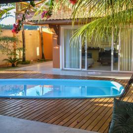 Casa de beira mar com piscina，位于科鲁里皮的酒店