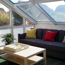 An den Tonwerken 24 Ferienwohnung Sunny，位于布吕根的酒店