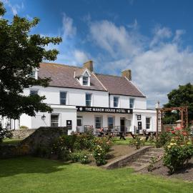 Manor House Hotel Holy Island，位于特维德上游的贝里克的酒店