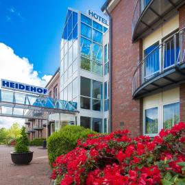 Hotel Heidehof garni，位于比德尔斯多夫的酒店