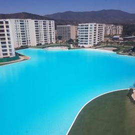 Papudo Laguna con vista al mar，位于帕普多的酒店