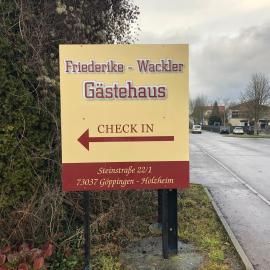 Friederike Wackler Gästehaus，位于格平根的酒店