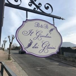 IL GIARDINO DEI GLICINI，位于埃尔科拉诺的酒店