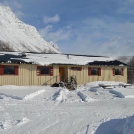 Lyngenfjord, Frøyas hus，位于Olderdalen的酒店