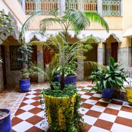 Hôtel Faouzi,位于马拉喀什的酒店