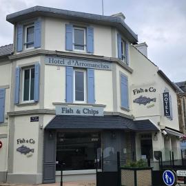 Hôtel d'Arromanches Pappagall,位于阿罗芒什莱班的酒店