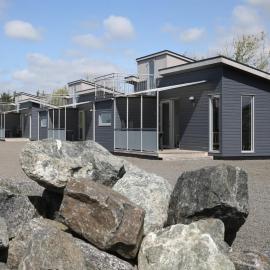 Tangsø Hytteby，位于Bækmarksbro的酒店
