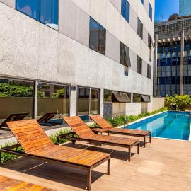 Hilton Garden Inn Belo Horizonte Lourdes，位于贝洛奥里藏特的酒店