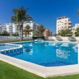 Estudio en primera linea de playa，位于代穆斯的酒店