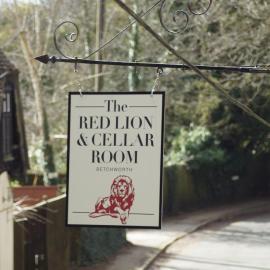The Red Lion & Cellar Room, Betchworth,位于贝奇沃思的酒店
