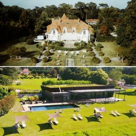 Château du Clair de Lune - Boutique Luxury Hotel，位于比亚里茨的酒店