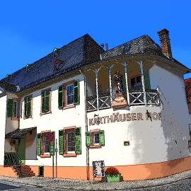 Hotel Karthäuser Hof，位于弗勒尔斯海姆的酒店
